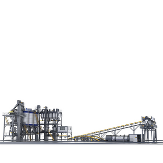 Layout of Good Quality Sand Supplying Line